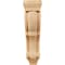 Ekena Millwork 9"W x 10"D x 34"H Super Jumbo Traditional Wood Corbel, Red Oak CORW09X10X34TRRO - alternate 4